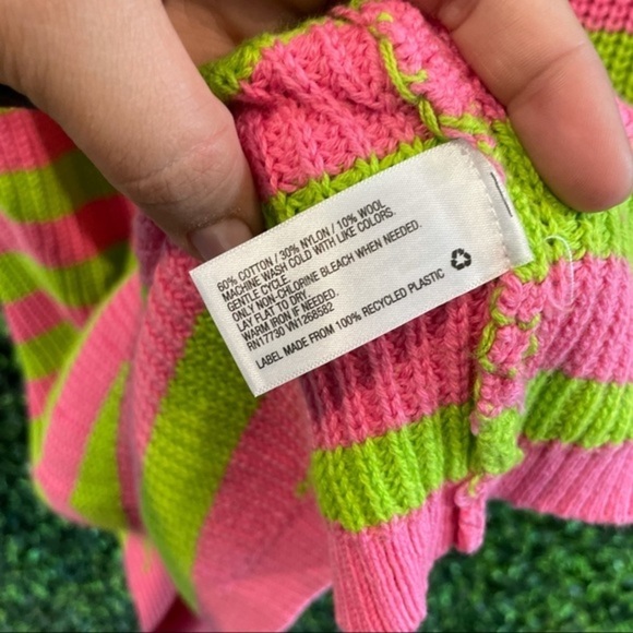 NWT Victor Glemaud x Target Women’s Striped Long Sleeve Dress - Picture 6 of 6